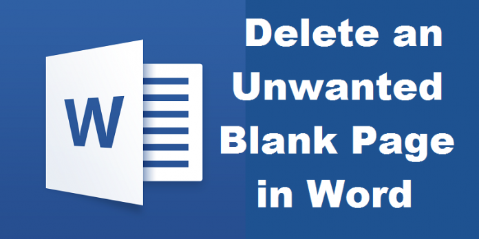 how-to-delete-an-unwanted-blank-page-in-word-top-to-find