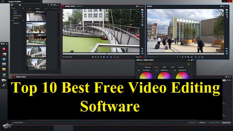 top 10 free video editing software 2018