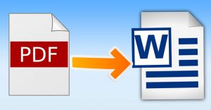 pdf to word converter for windows