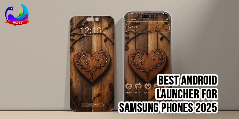 Best Android Launcher for Samsung Phones 2025 – CMM Launcher on Galaxy devices with smooth performance and free customization.
