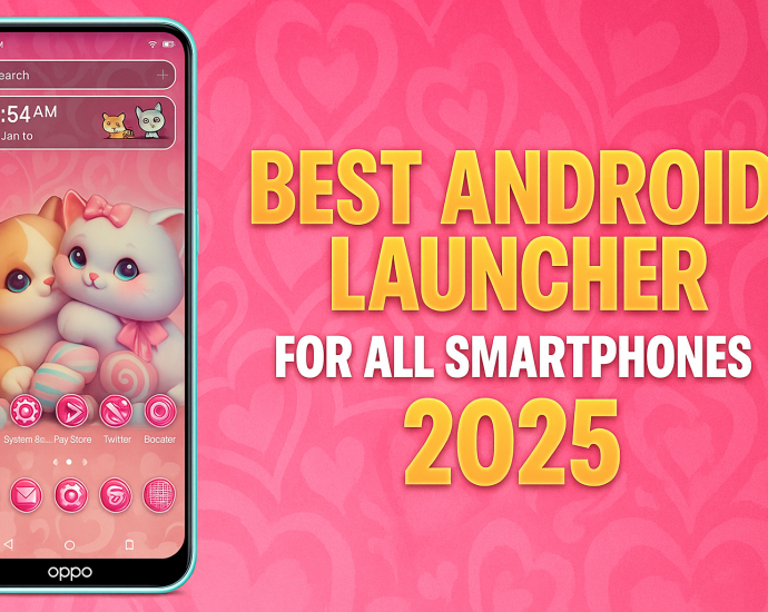 Best Android Launcher for All Smartphones 2025 – CMM Launcher with smooth performance, free customization, and lightweight design.