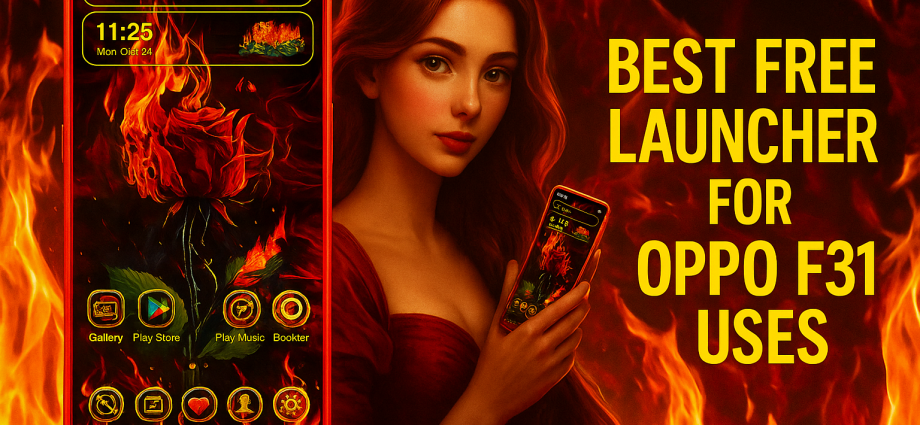 Best Free Launcher for OPPO F31 5G – CMM Launcher with lightweight design, free themes, fast performance, and smart customization tools.