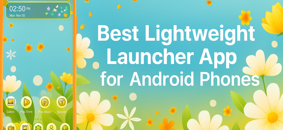 Best lightweight launcher app for Android phones with speed and free customization