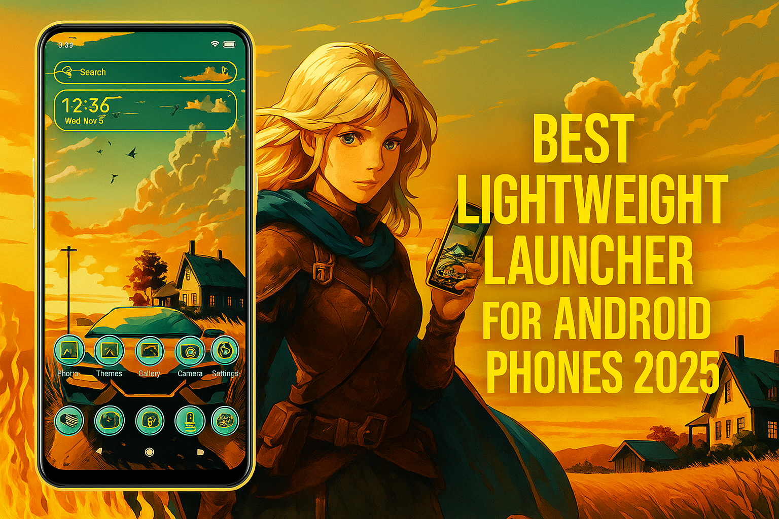 Best Lightweight Launcher for Android Phones 2025