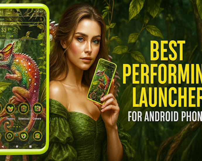 Best Performing Launcher for Android Phones – CMM Launcher with smooth speed, themes, and smart tools