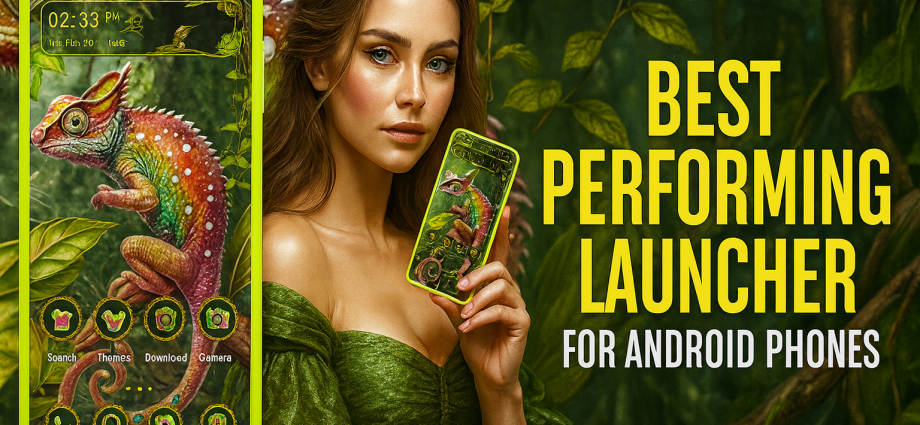 Best Performing Launcher for Android Phones – CMM Launcher with smooth speed, themes, and smart tools