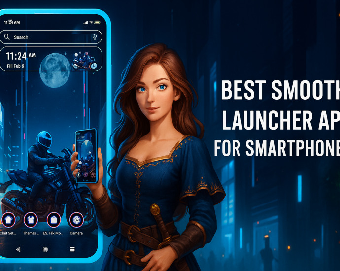 Best Smooth Launcher App for Smartphones with fast speed, free themes, and customization