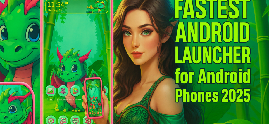 Fastest Android Launcher for Android Phones 2025 – CMM Launcher with smooth performance, lag-free navigation, and free customization features.
