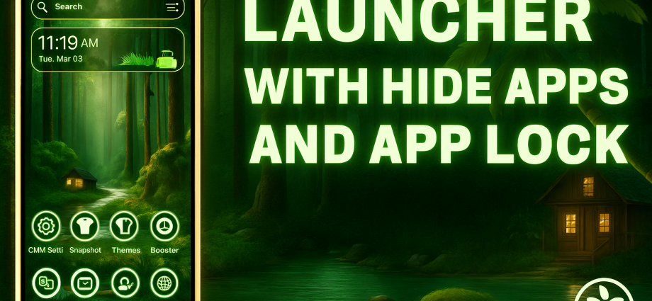 Launcher With Hide Apps and App Lock for Android