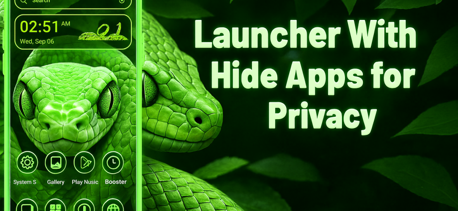 Launcher With Hide Apps for Privacy on Android