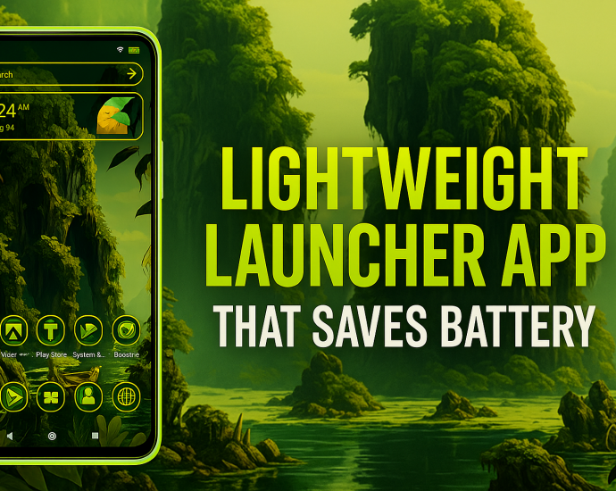 Lightweight Launcher App That Saves Battery – CMM Launcher with smooth performance, free themes, and efficient battery optimization.