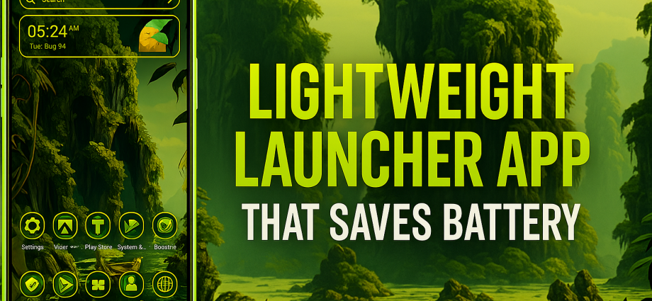 Lightweight Launcher App That Saves Battery – CMM Launcher with smooth performance, free themes, and efficient battery optimization.