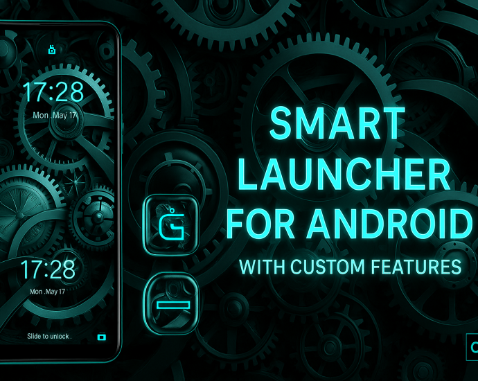 Smart Launcher for Android With Custom Features – CMM Launcher UI