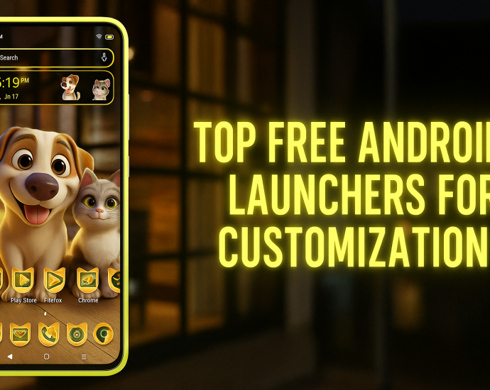 Top Free Android Launchers for Customization – CMM Launcher with smooth performance, free themes, and lightweight design.