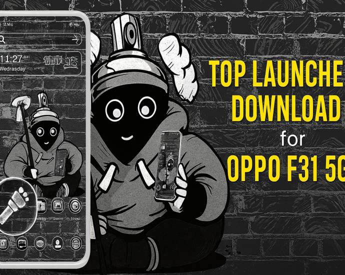 Top Launcher Download for OPPO F31 5G – CMM Launcher with free customization, smart tools, and lightweight design.