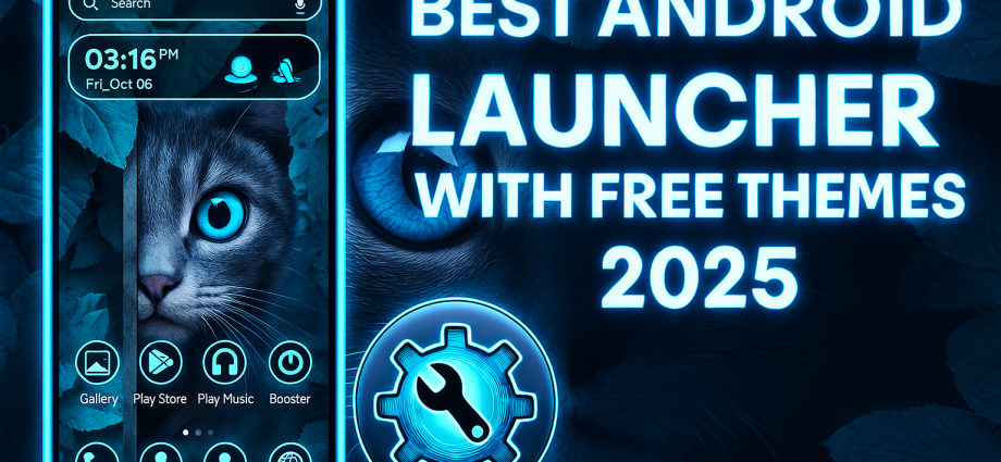 Best Android Launcher With Free Themes 2025 on Android