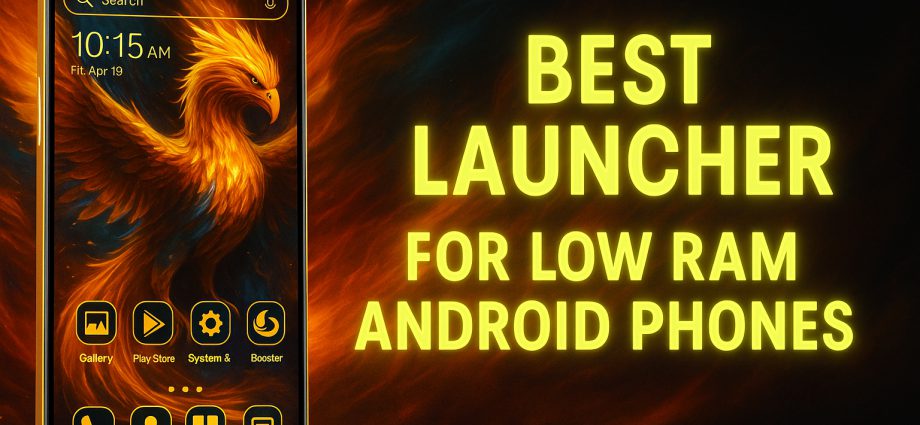 Best Launcher for Low RAM Android Phones – CMM Launcher