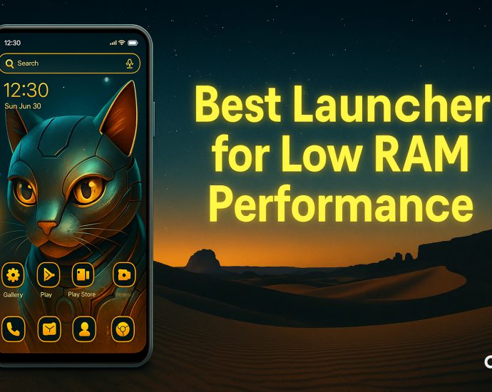 Best Launcher for Low RAM Performance – CMM Launcher