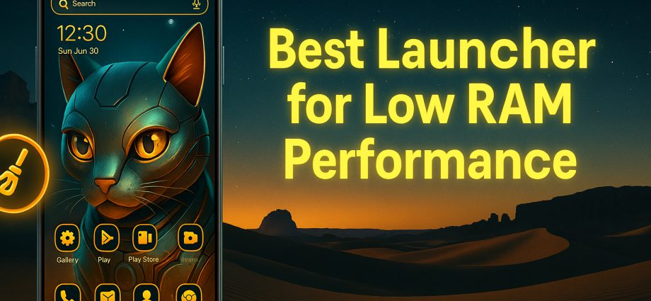 Best Launcher for Low RAM Performance – CMM Launcher
