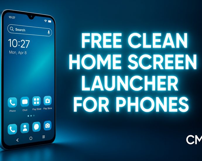 Free Clean Home Screen Launcher for Phones