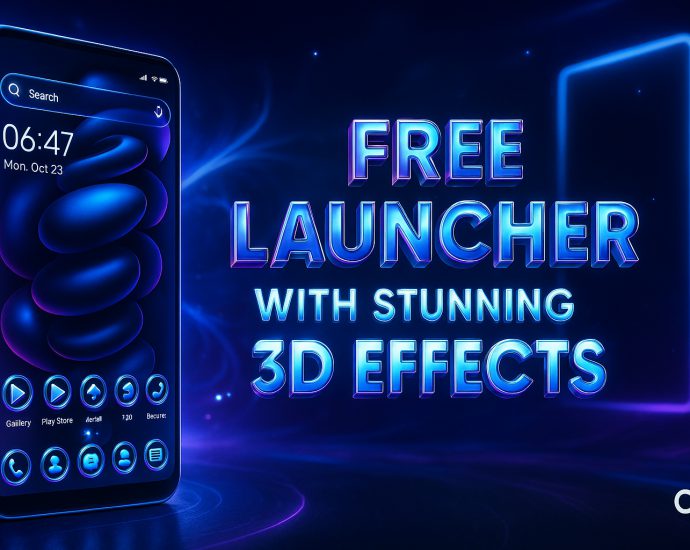 Free Launcher With Stunning 3D Effects