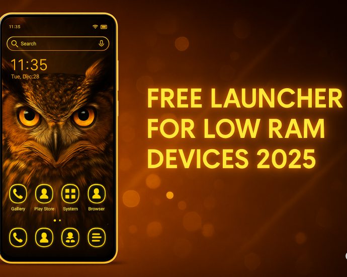 Free Launcher for Low RAM Devices 2025 – CMM Launcher