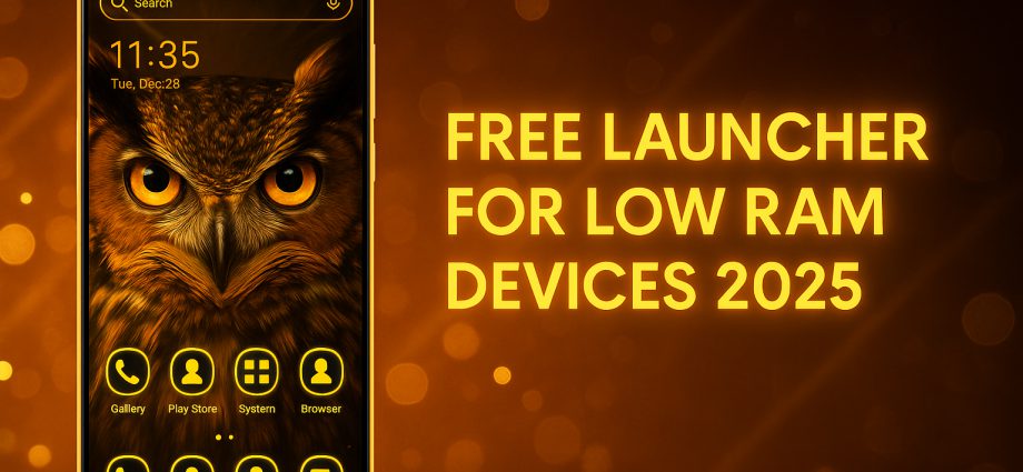 Free Launcher for Low RAM Devices 2025 – CMM Launcher