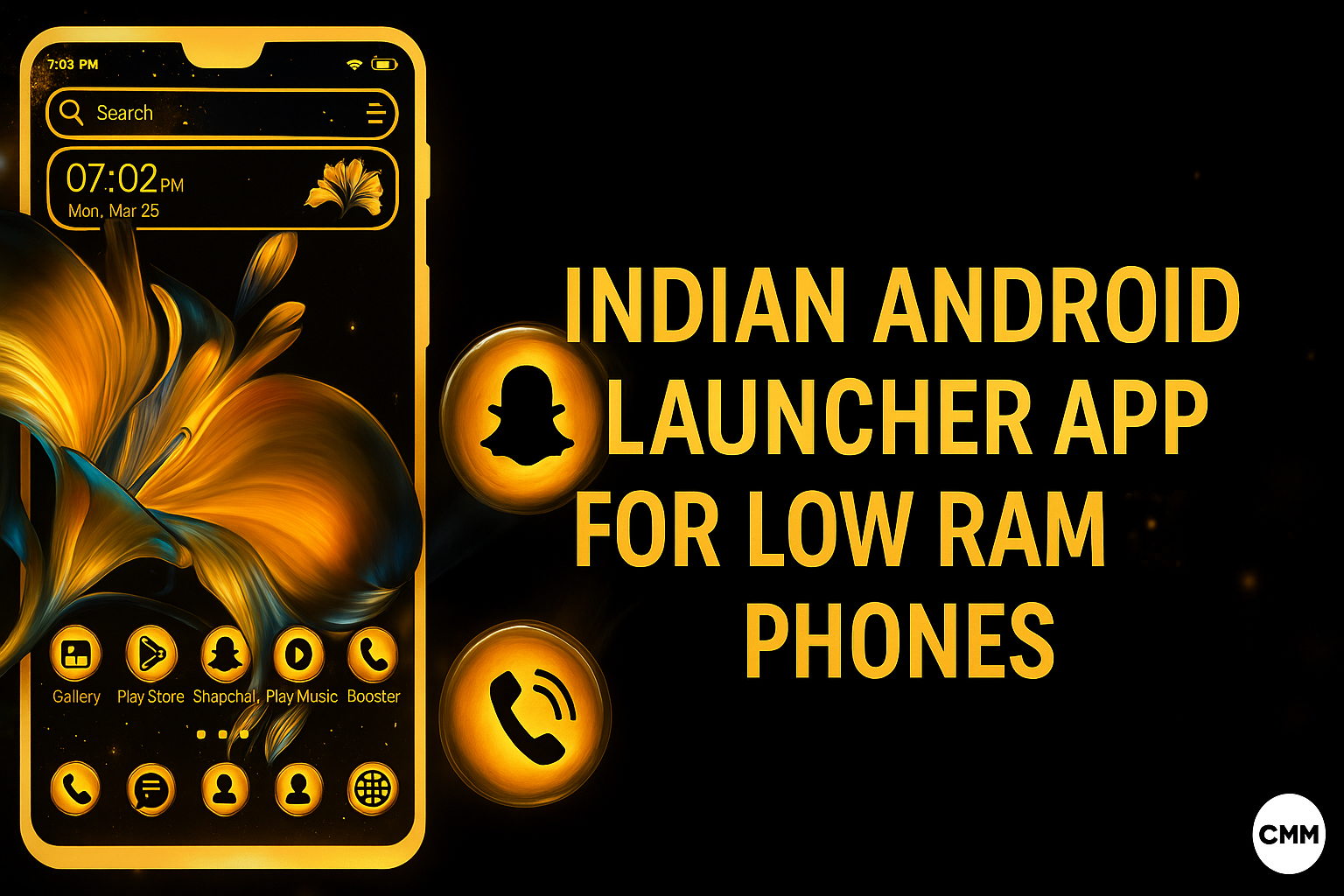 Indian Android Launcher App for Low RAM Phones