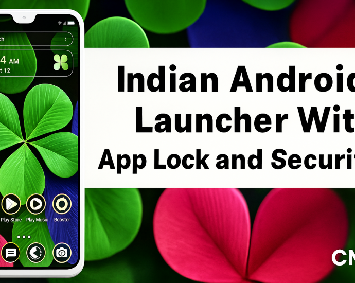 Indian Android Launcher With App Lock and Security - CMM Launcher