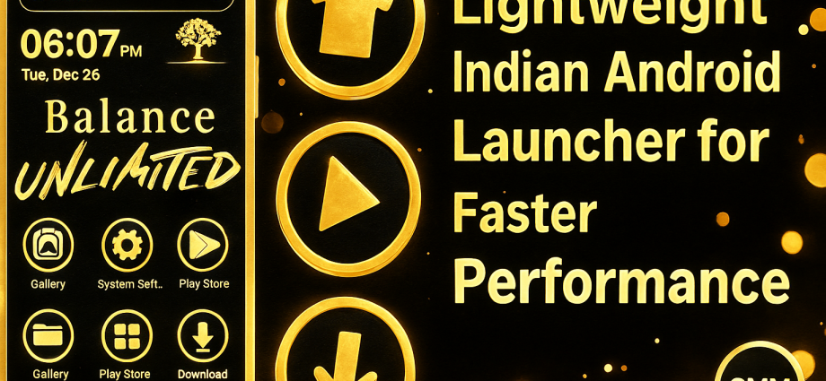 Lightweight Indian Android Launcher for Faster Performance – CMM Launcher