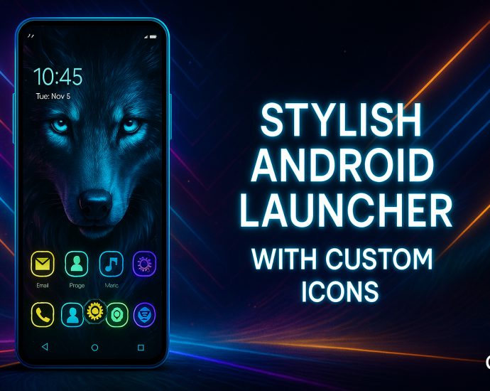 Stylish Android Launcher With Custom Icons
