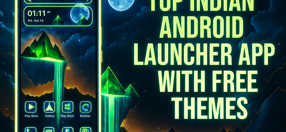 Top Indian Android Launcher Apps With Free Themes – CMM Launcher customization and smooth UI for Android phones.