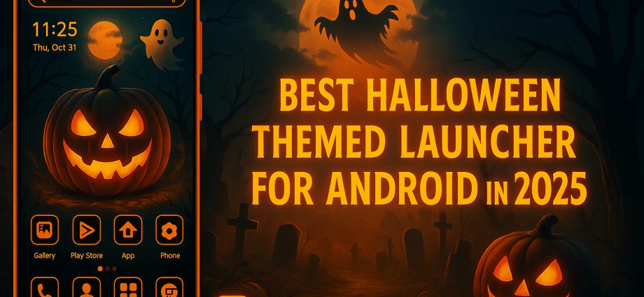 Best Halloween Themed Launcher for Android in 2025 | CMM Launcher