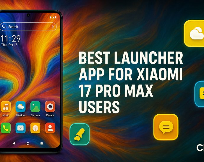 Best Launcher App for Xiaomi 17 Pro Max | CMM Launcher India
