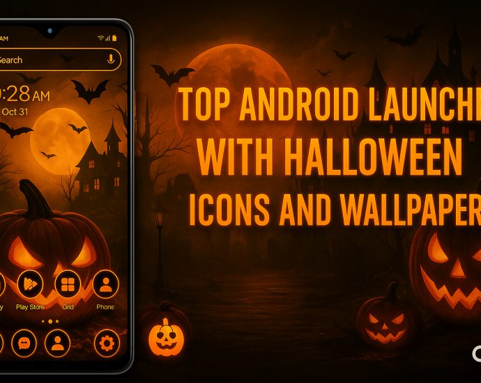 Top Android Launcher With Halloween Icons and Wallpapers | CMM Launcher