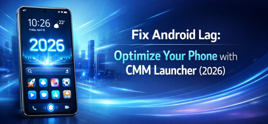 Fix Android lag in 2026 using CMM Launcher to improve speed, reduce stutter, and create a smoother Android experience.
