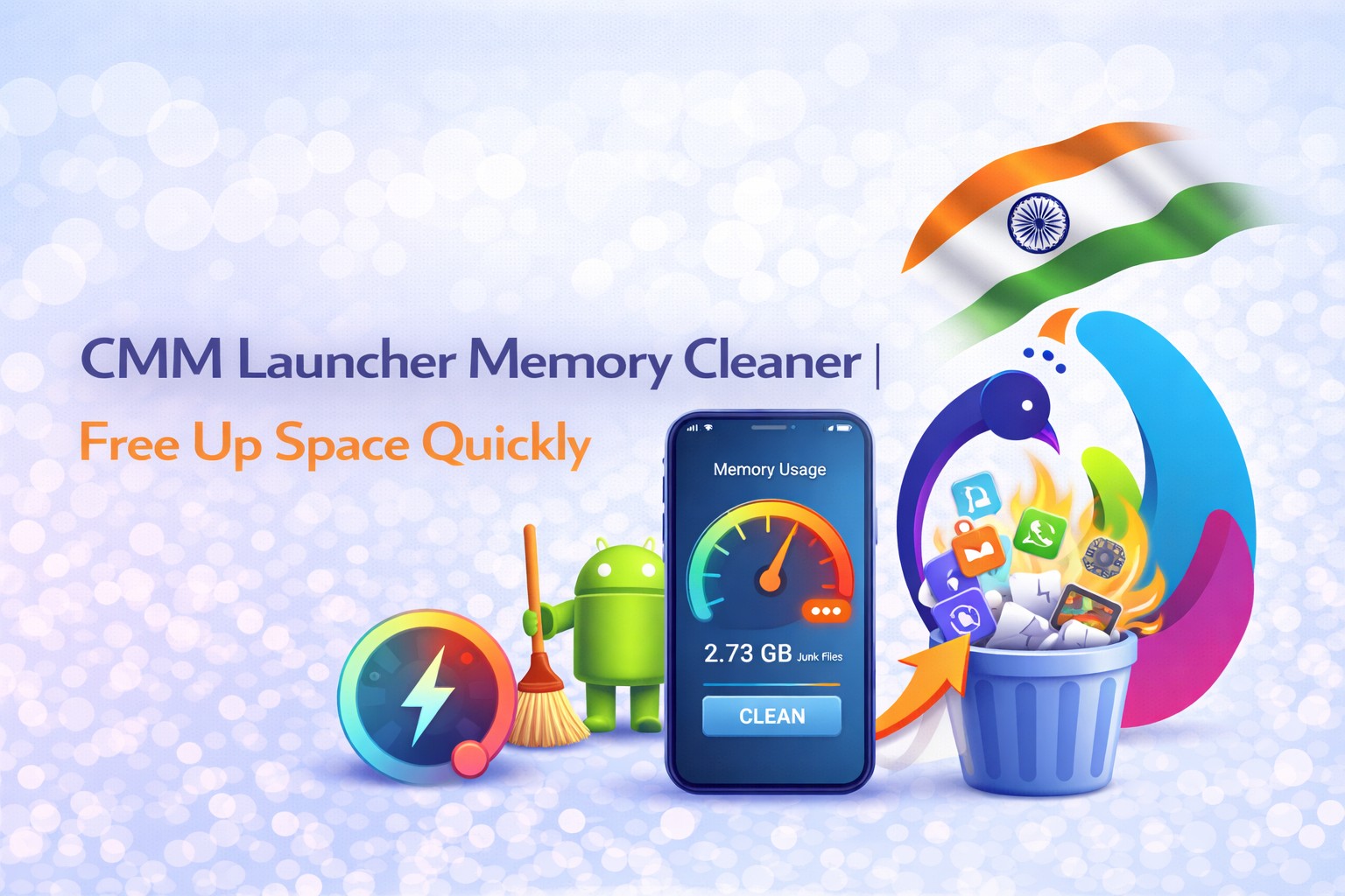 CMM Launcher Memory Cleaner | Free Up Space Quickly