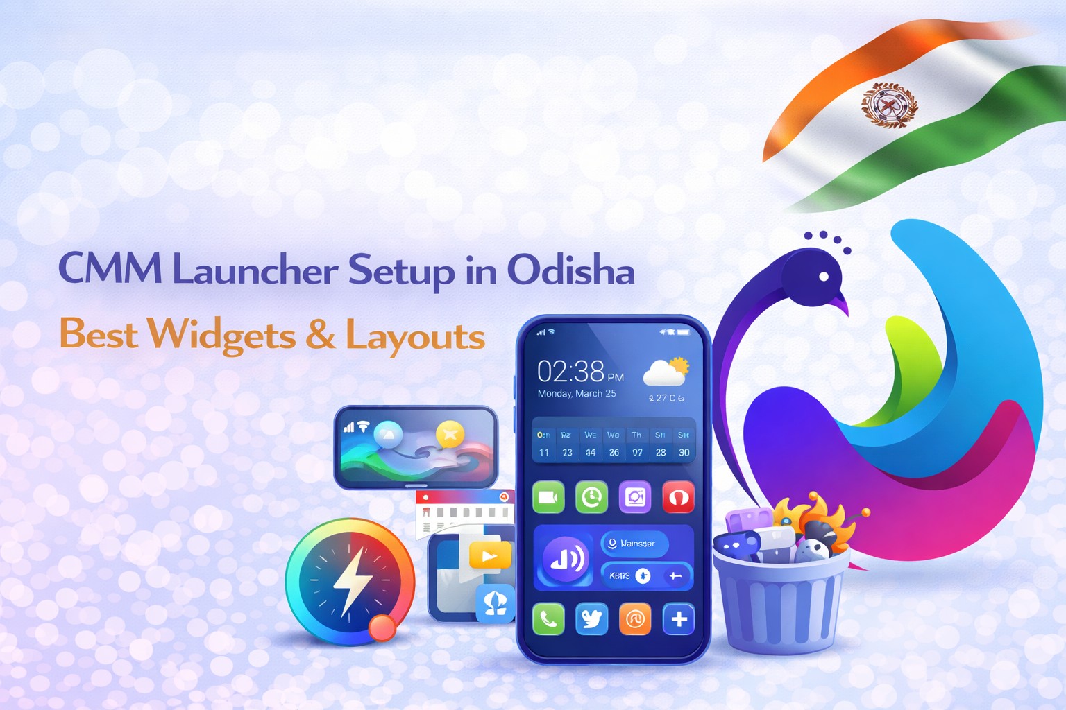CMM Launcher Setup in Odisha | Best Widgets & Layouts
