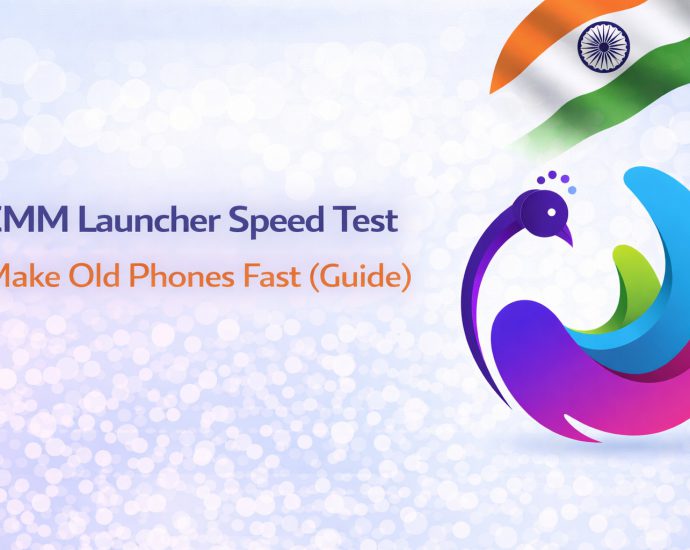 A software analyst conducting a comprehensive CMM Launcher speed test on a legacy Android device today.